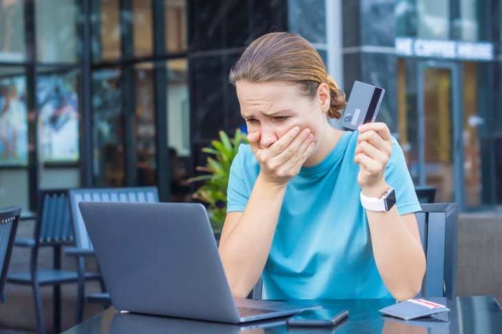 Victim of a scam