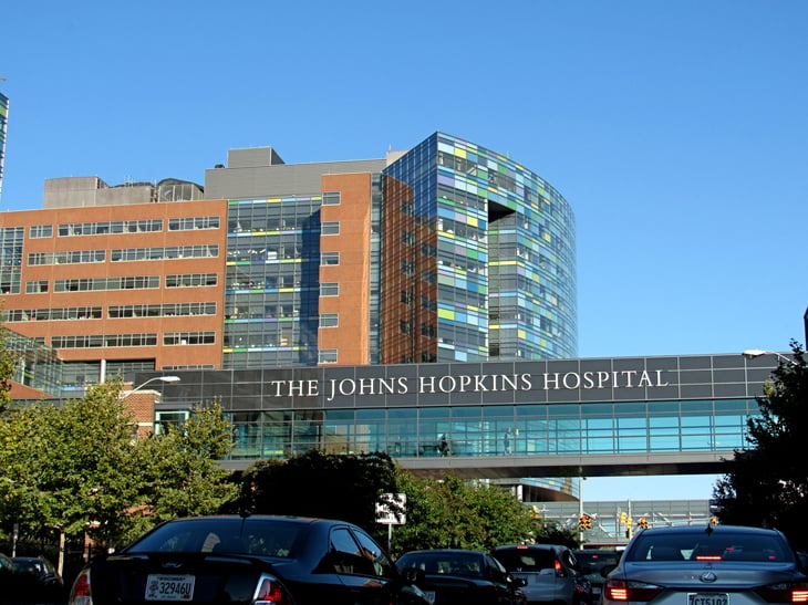 Johns Hopkins Hospital in Baltimore, Maryland
