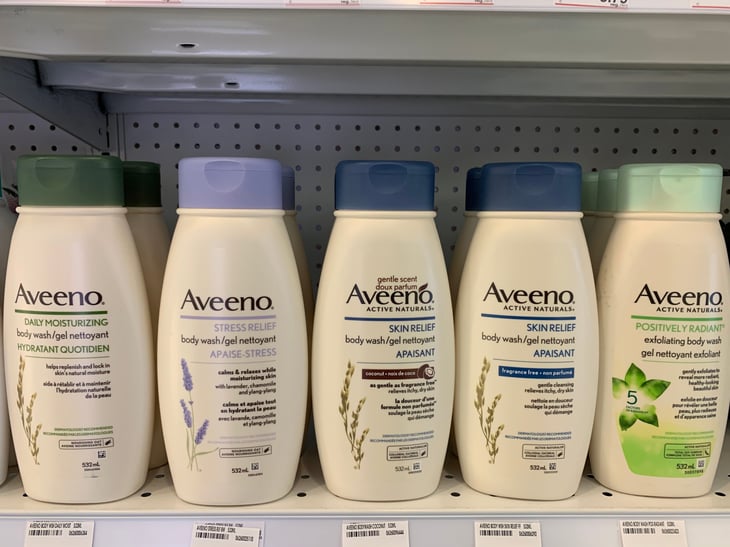 Aveeno body wash