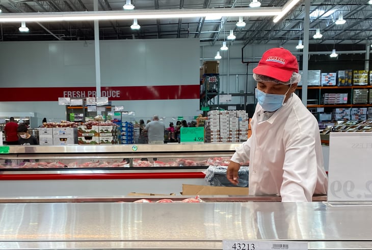 Costco worker