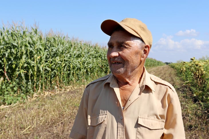 Senior farmer