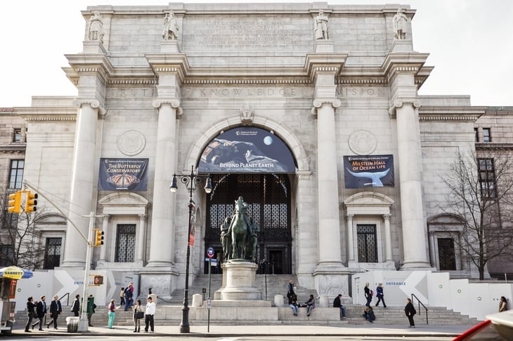 The American Museum of Natural HIstory in New York City