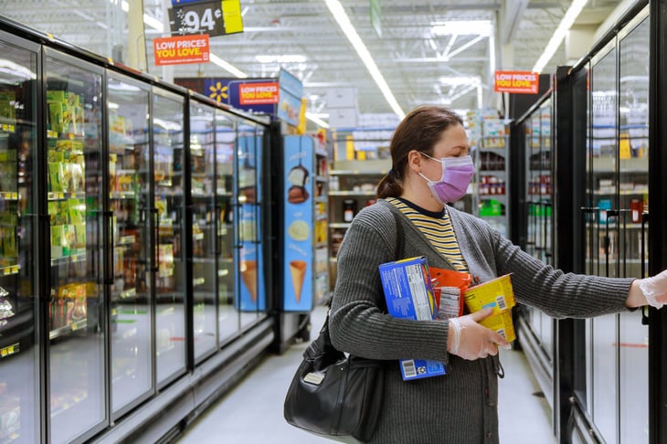 Walmart shopper