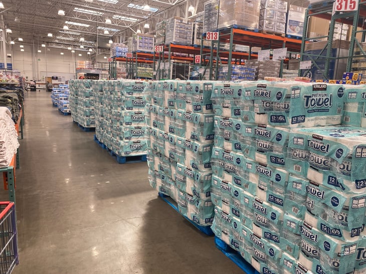 Costco's Kirkland Signature paper towels