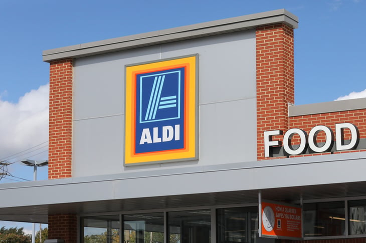 ALDI food market branch in St. Louis.