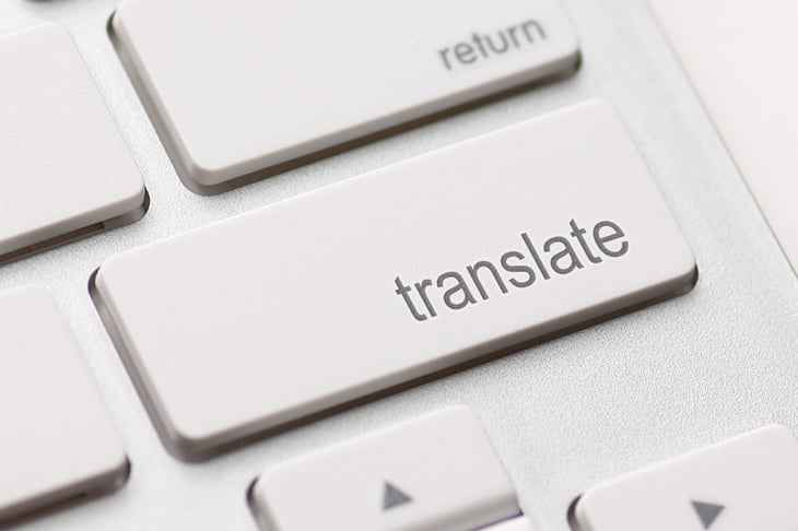 Translate button on keyboard