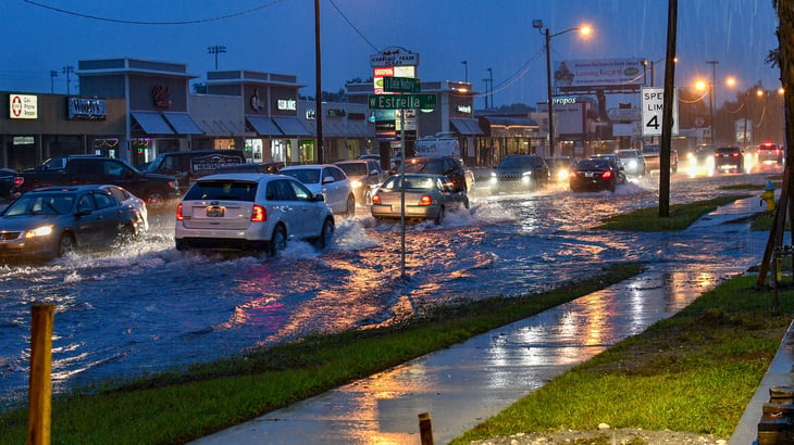 Tampa, Florida flood