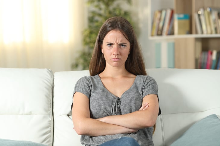 Unhappy homeowner