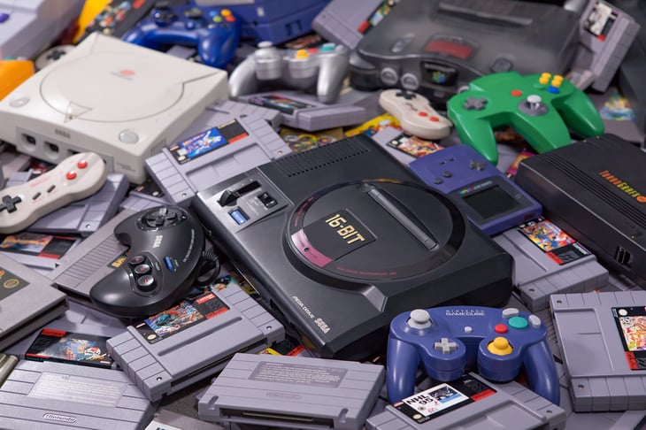 old video games and systems
