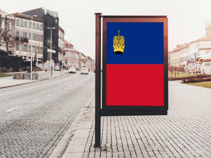 Flag of Liechtenstein