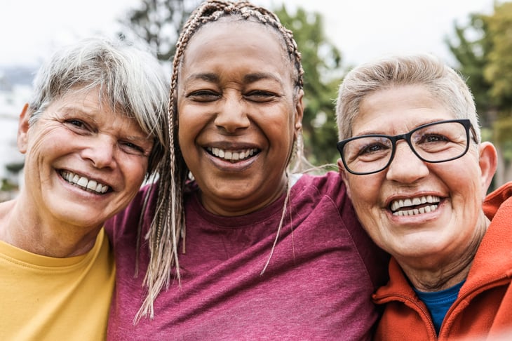 Older women outdoors