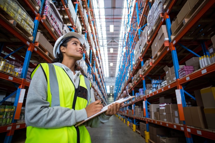logistician factory worker