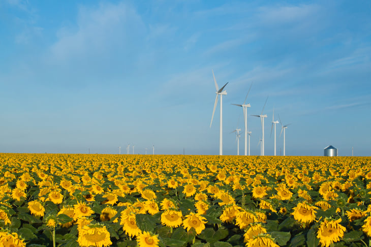 Colorado wind turbine