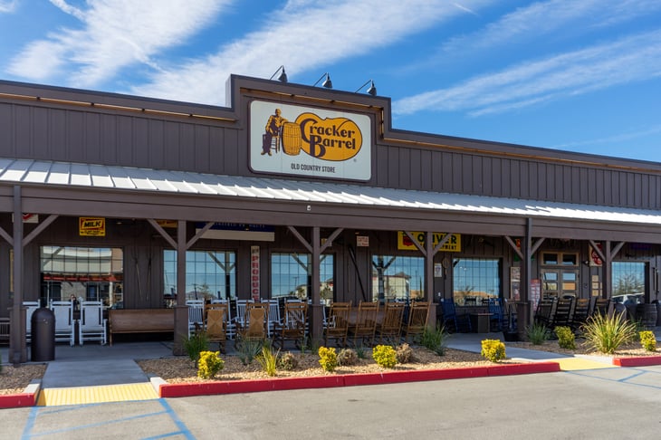 Cracker Barrel Old Country Store located in Victorville, California