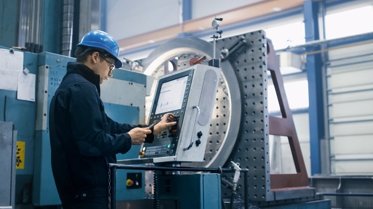 CNC Factory Worker