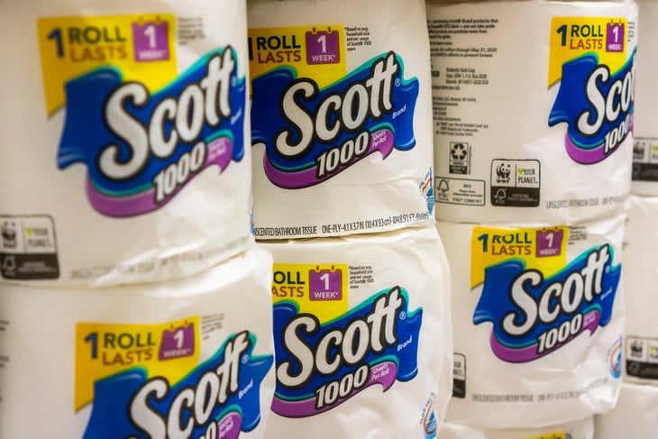 Scott bathroom tissue