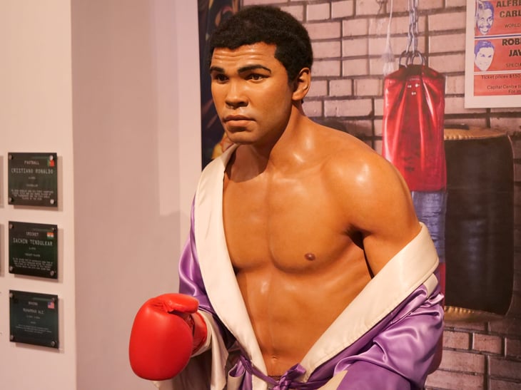 Muhammad Ali, born Cassius Clay