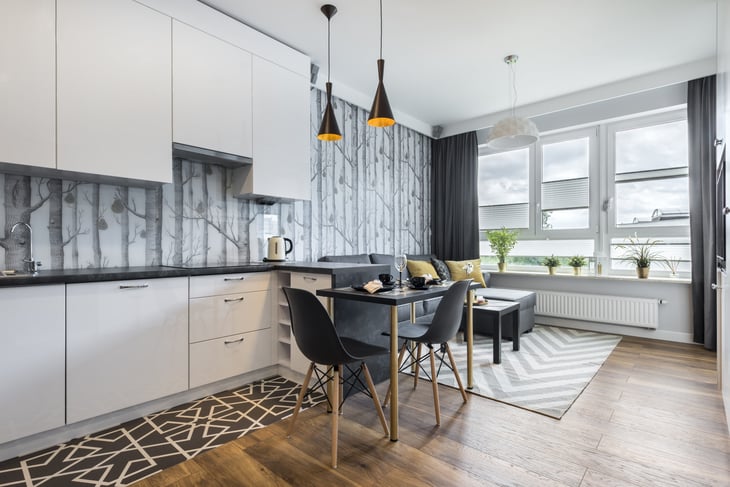 kitchen modern wallpaper