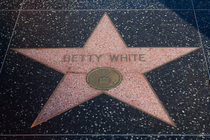 Betty White's Hollywood Walk of Fame star