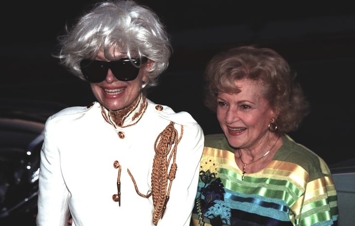 Betty White and Carol Channing