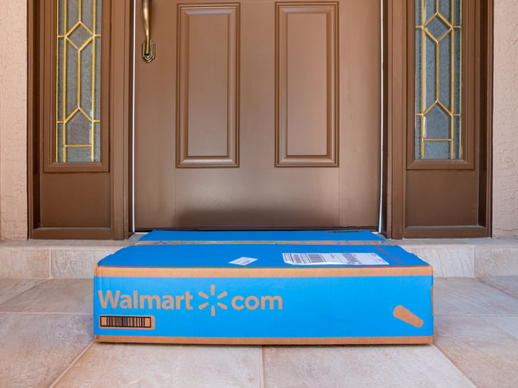 Walmart package