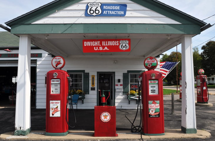 Historic Ambler's Texaco Gas Station