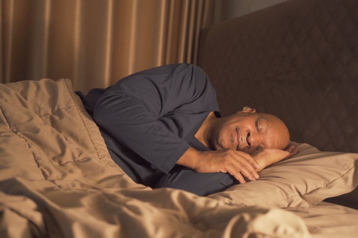 Man sleeping