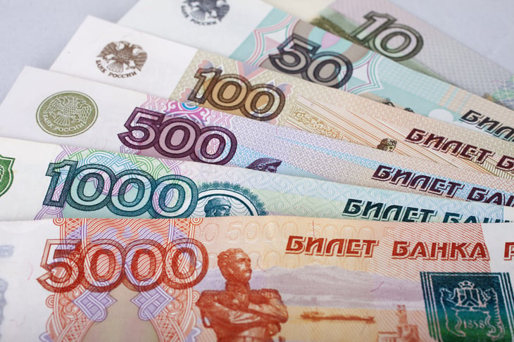 Russian rubles