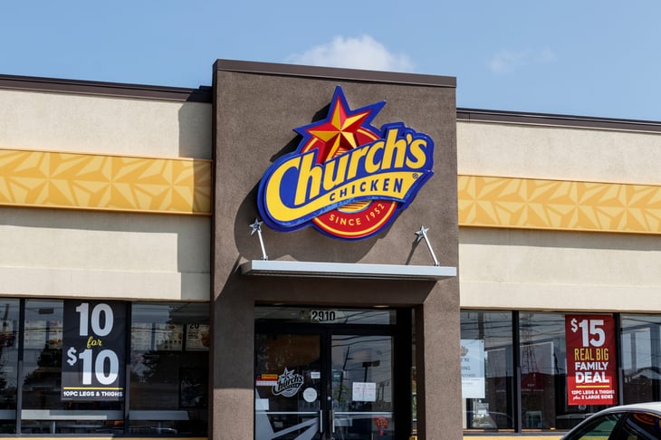 Church's Chicken restaurant