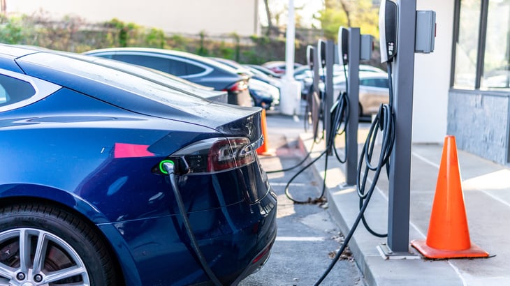 electric vehicles charging in Georgia