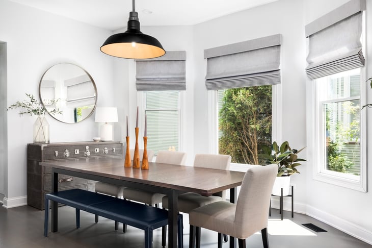 Modern dining room