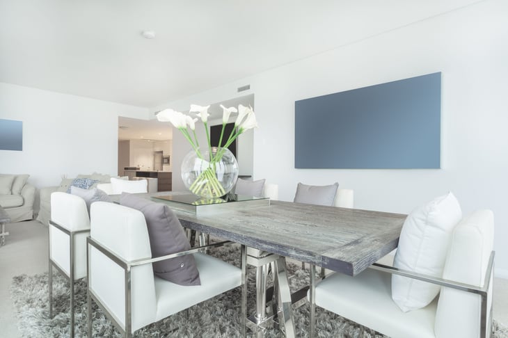 Modern dining room