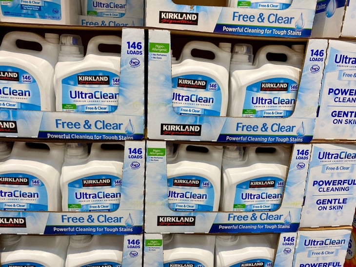Kirkland Signature Free and Clear Laundry Detergent