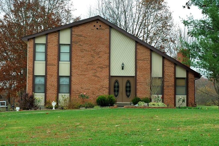 1970s-era house