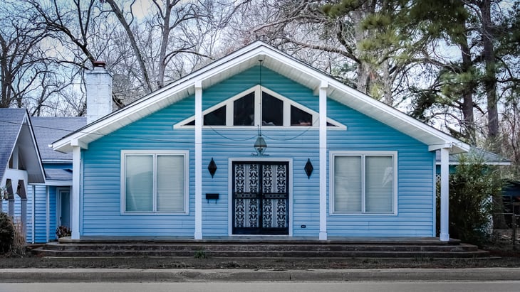 1960s home in Arkansas