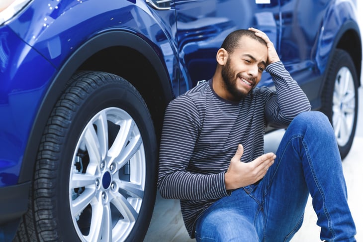 Unhappy car shopper