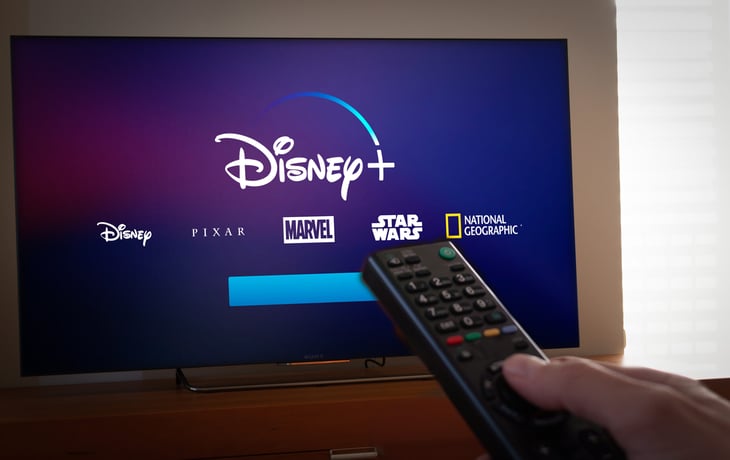 Disney+ and remote control