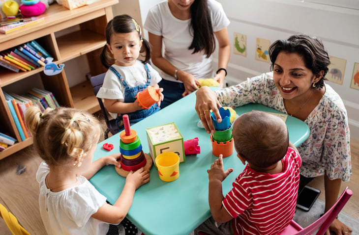 Children at daycare
