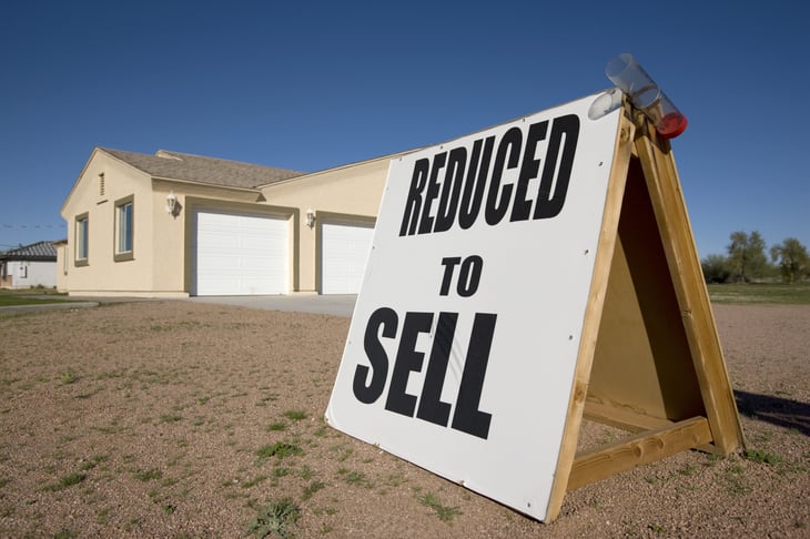 Home selling price reduced
