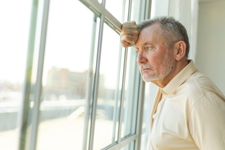 unhappy retiree