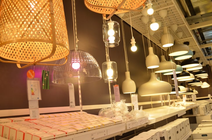 Ikea ceiling lights