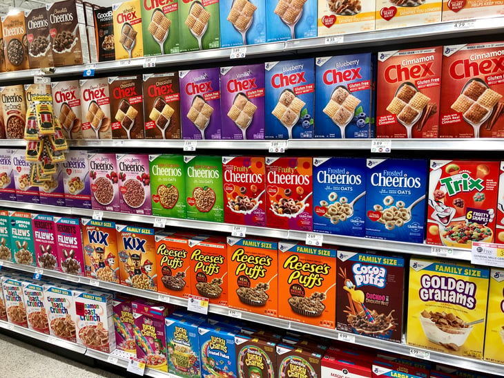 General Mills cereals