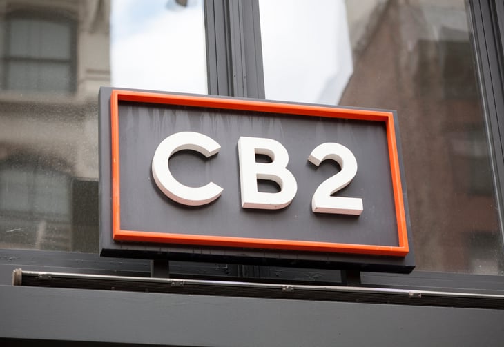 CB2 store Crate and Barrel 2