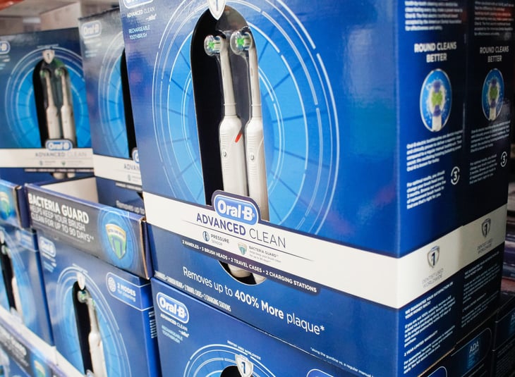 Oral-B electric toothbrushes