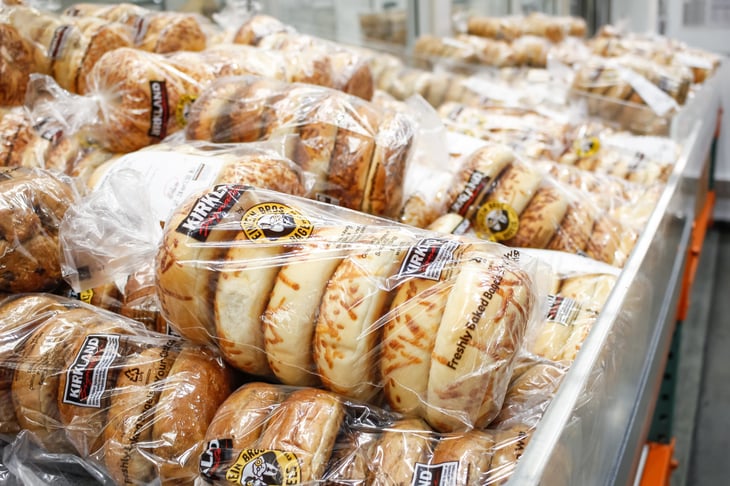 Costco bagels
