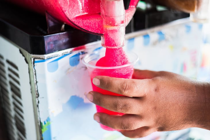 slushy slushies frozen drink
