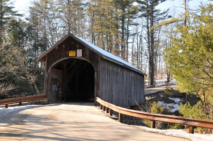 Babb Bridge in Windham, Maine