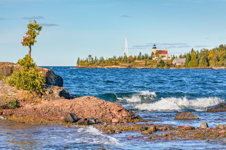 Copper Harbor Lighthouse in Michigan