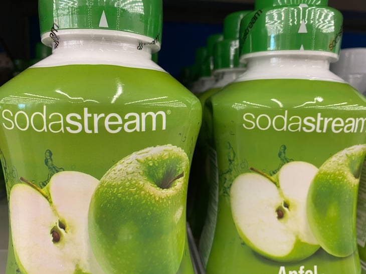 Soda Stream apple syrup flavor