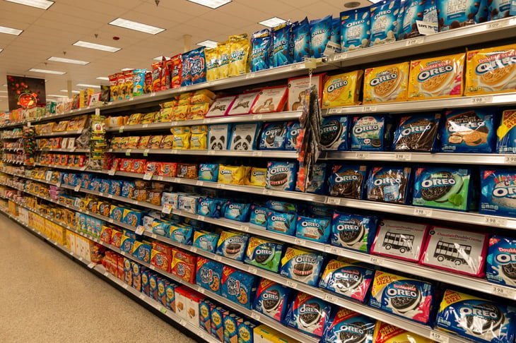 Cookies at a grocery store